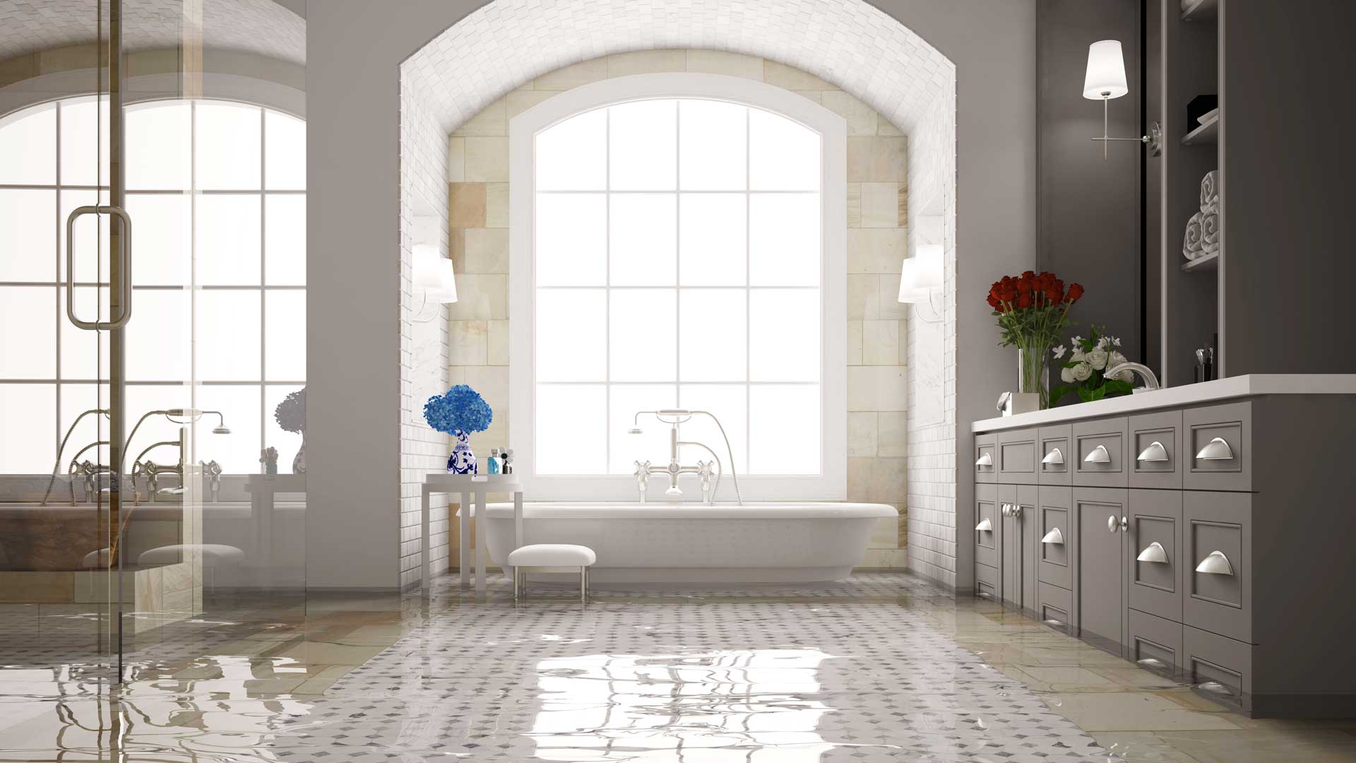 Water damage reconstruction in Fremont CA by One Call Services