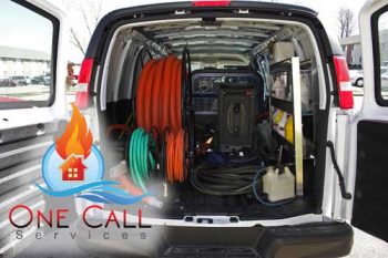 One Call Services van